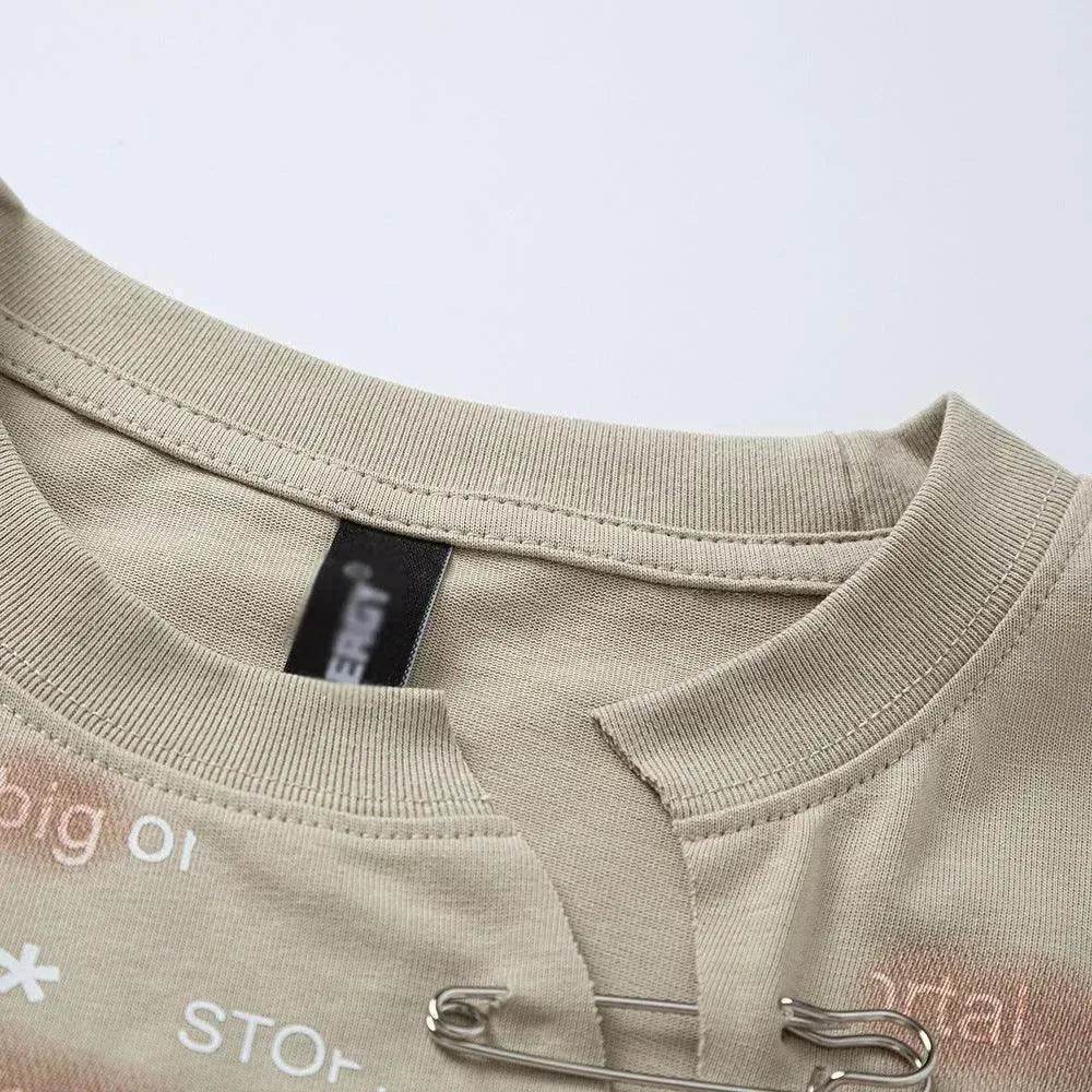 English Letter Short Sleeve Cotton - EX-STOCK Canada