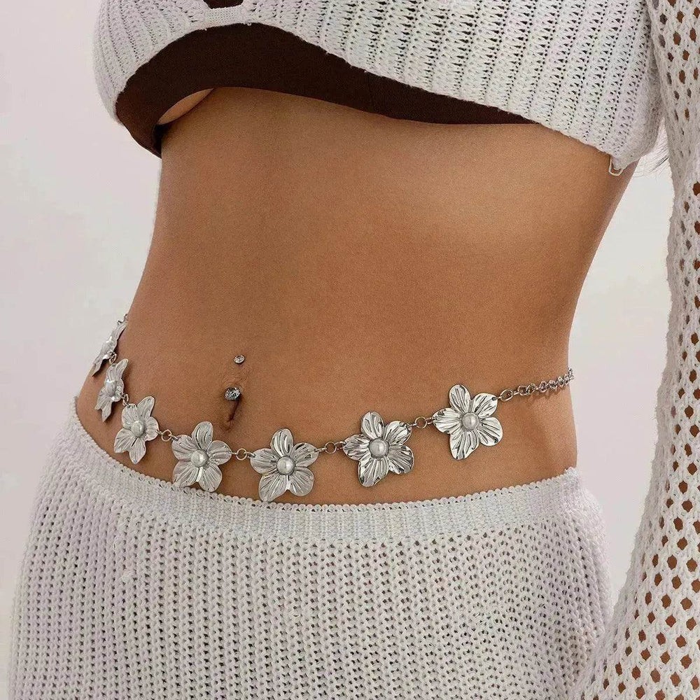 European And American Ocean Vacation Style Starfish Waist Chain Summer Beach Chain for Women - EX-STOCK Canada