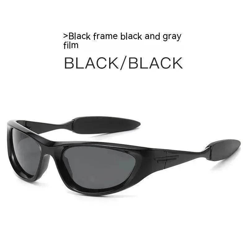 European And American Retro Fashion Colorful Cat Eye Riding Sunglasses For Women - EX-STOCK Canada