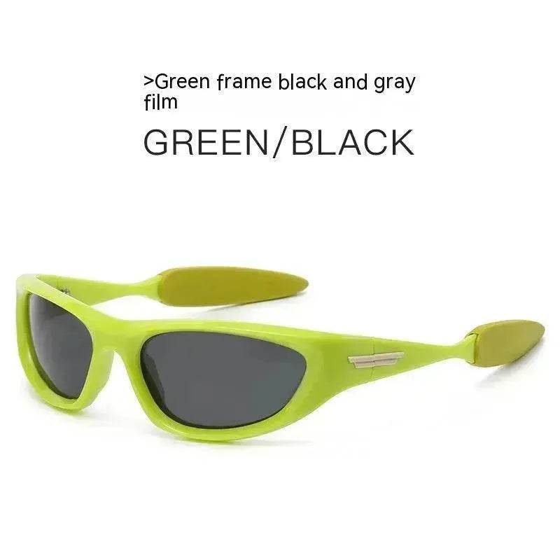 European And American Retro Fashion Colorful Cat Eye Riding Sunglasses For Women - EX-STOCK Canada