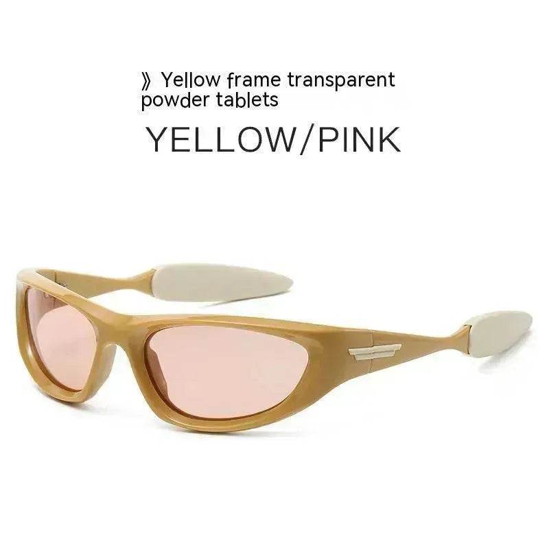 European And American Retro Fashion Colorful Cat Eye Riding Sunglasses For Women - EX-STOCK Canada