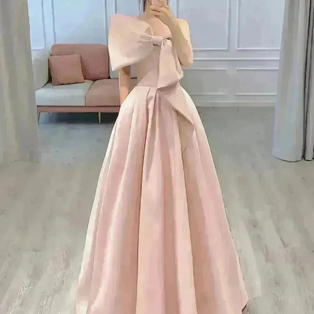 Evening Gown Bride Engagement Dress French Bridesmaid Dress - EX-STOCK CANADA