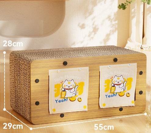 Creative Sisal Mat That Won't Shed Crumbs Cat Scratch Board - EX-STOCK Canada