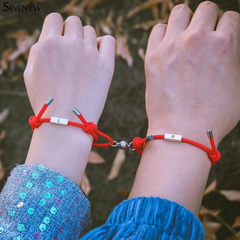 Bracelet Couple Soleil et Lune en Alliage - EX-STOCK Canada