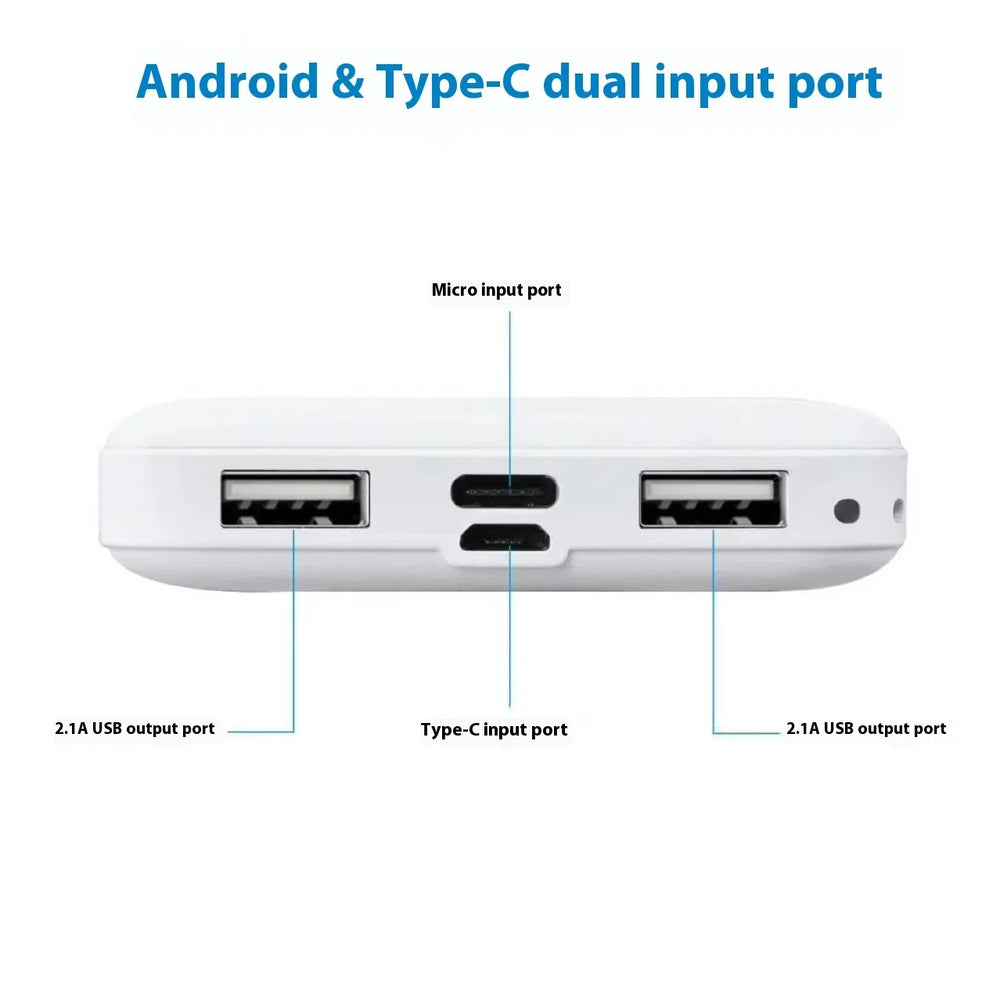 Fashion Ultra-thin Mini Mobile Power Bank EX-STOCK Canada