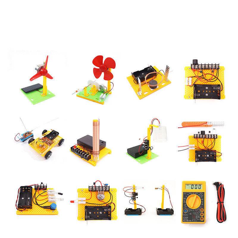 Handmade DIY Electronic Science Experiment Set Students Physical Puzzle - EX-STOCK Canada