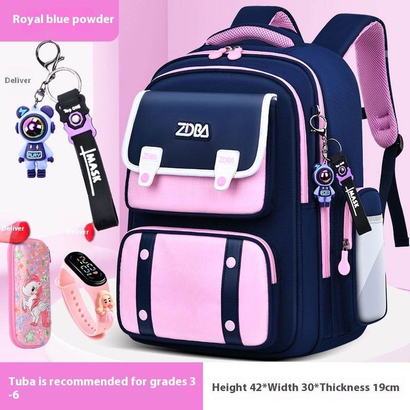 Elementary School Spine Protection Backpack Water resistant School bag - EX-STOCK Canada