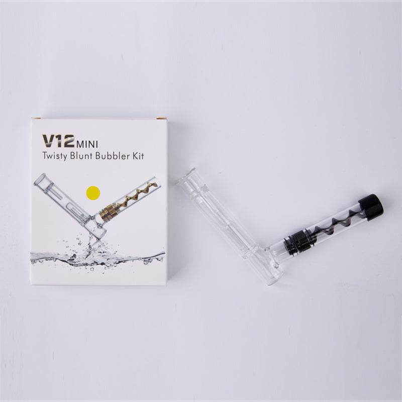 V12mini Hookah Set Spiral Pipe Atomizer Pipe Glass Twisty Blunt Smoker - EX-STOCK Canada