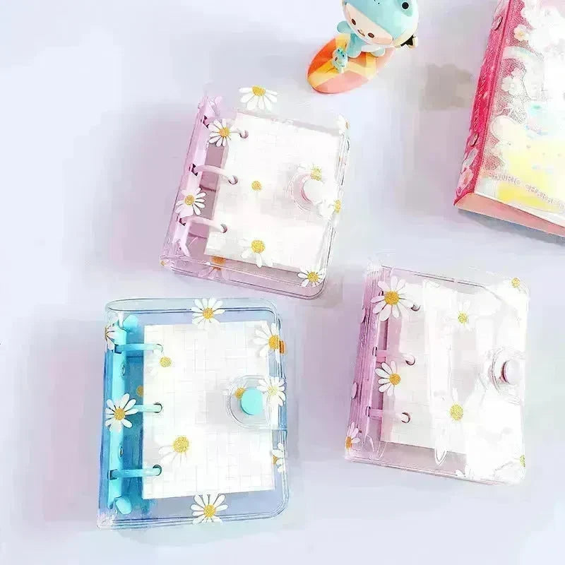 Kawaii Mini 3 Hole Daisy Notebook Planner Organizer Binder - EX-STOCK CANADA