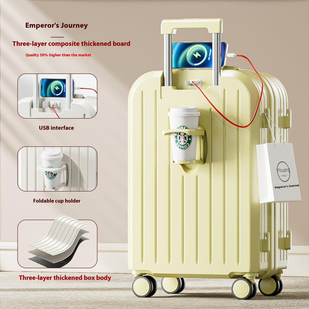 Small Lightweight Password Suitcase Durable Suitcase Trolley Case | EX-STOCK Canada