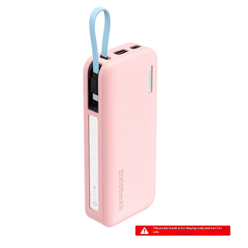 Electric Energy Block 20000 MA Silicone Protective Cover Power Bank EX-STOCK Canada
