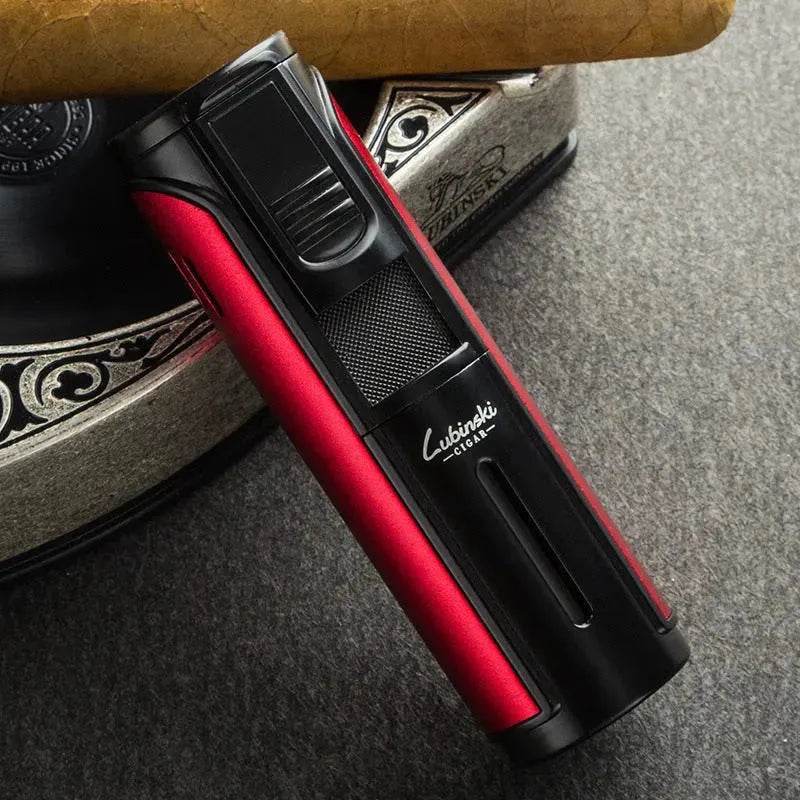 Luxury Cigar Lighter with Cigar Hole Punch - EX-STOCK Canada