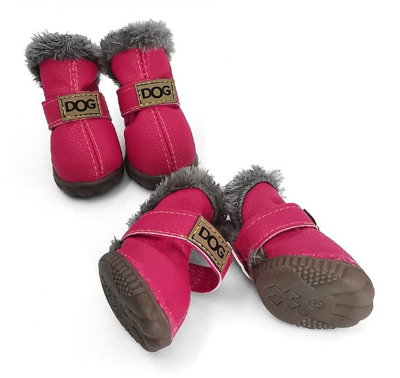 Bottes épaisses pour chiens, gardent au chaud, Teddy, chaussures VIP pour l'automne et l'hiverEX-STOCK Canada