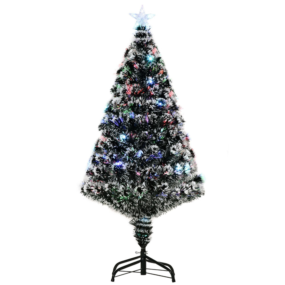 4ft Pre-Lit LED Optical Fiber Christmas Tree Artificial Seasonal Decor EX-STOCK Canada