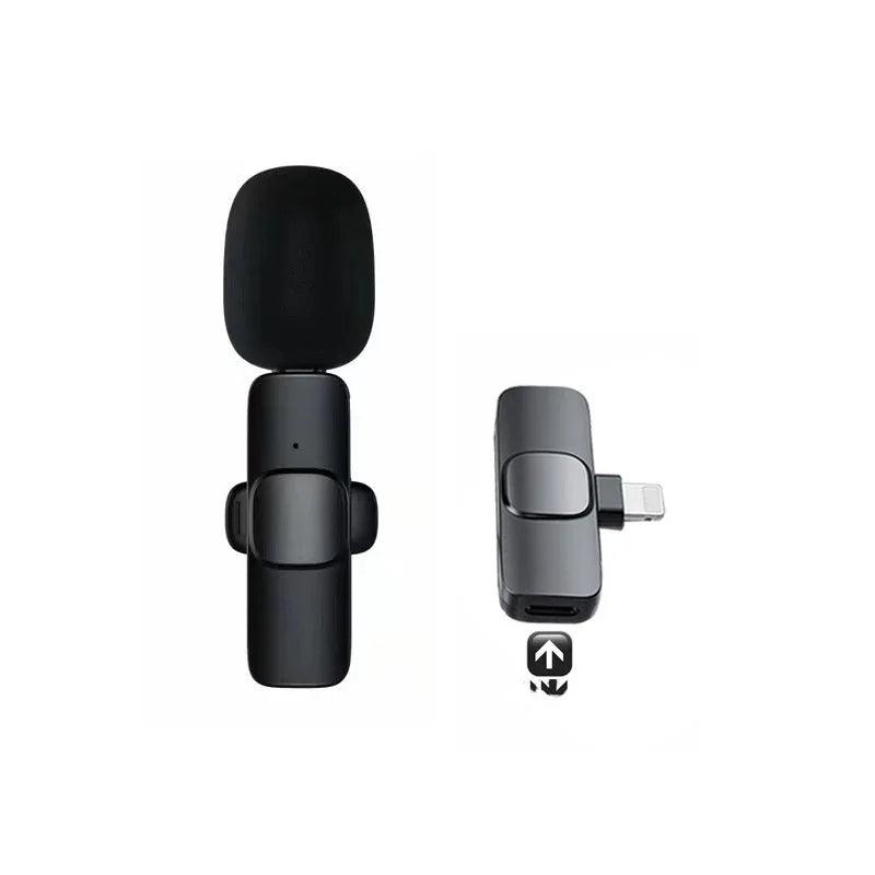 Short Video Shooting Mobile Phone Live Broadcast Wireless Lavalier Microphone EX-STOCK Canada