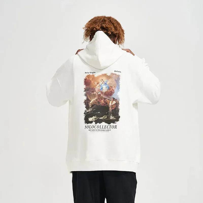 Solo Collector Printed Drawstring Pullover Hoodie Sweatshirt Men - EX-STOCK Canada