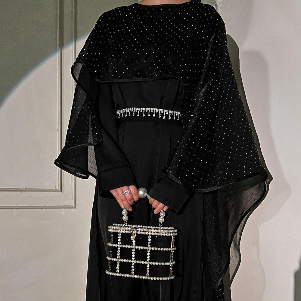 Women's Muslim Clothing Simple Cloak Robe Starry Robe - EX-STOCK Canada