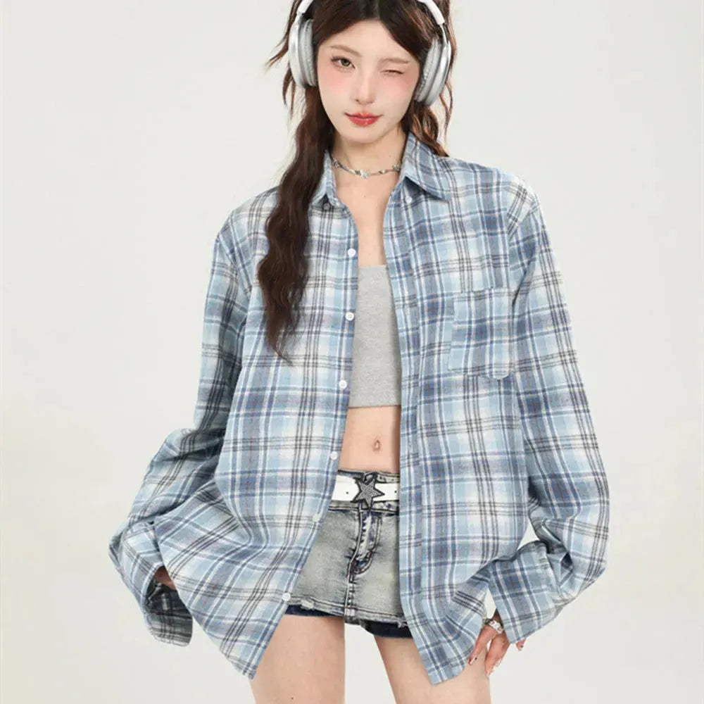 Retro Mid-length Sun Protection oversize Unisex outwear jacket and Coat Women - EX-STOCK CANADA