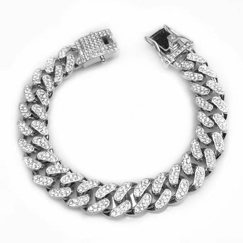 Zinc Alloy Wide Hip Hop Cuban Link Chain Necklace - EX-STOCK Canada