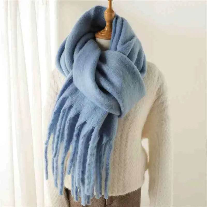 Women's Winter Scarf Cashmere Warm Soft Shawl - EX-STOCK Canada