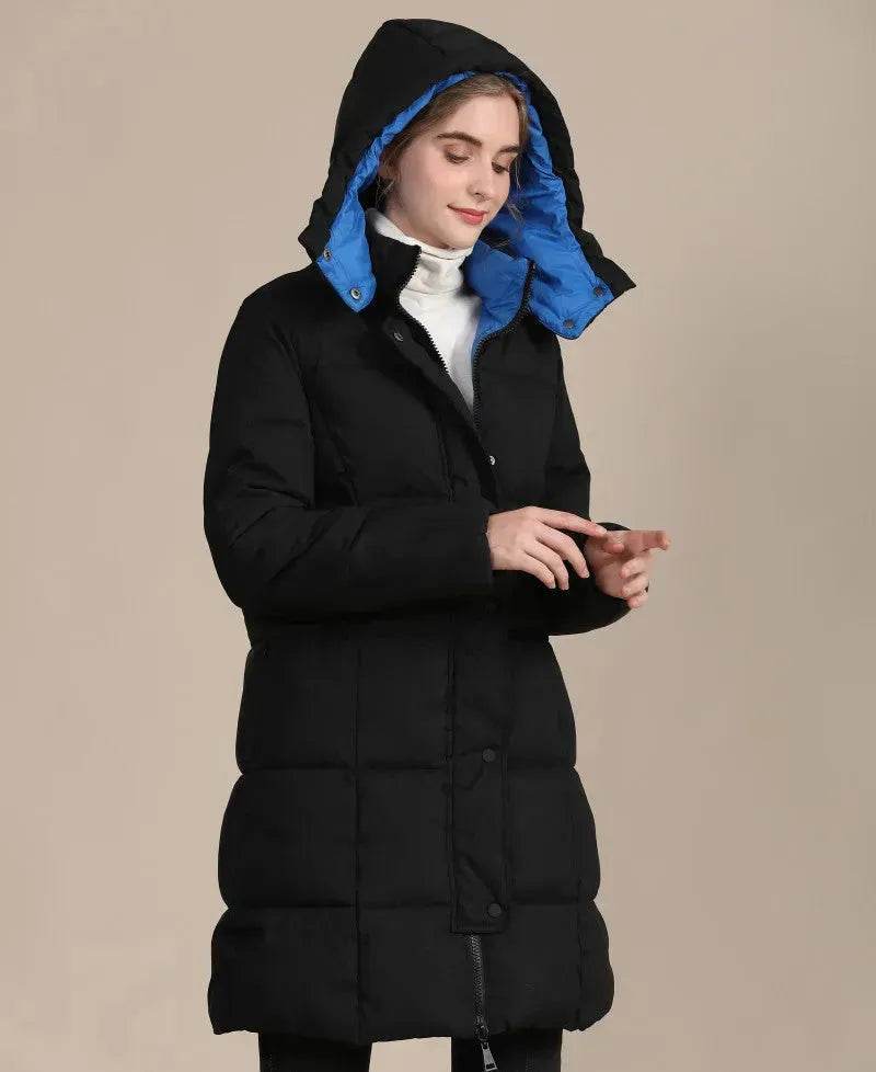Unisex Hooded Winter Long Puffer coat - EX-STOCK Canada