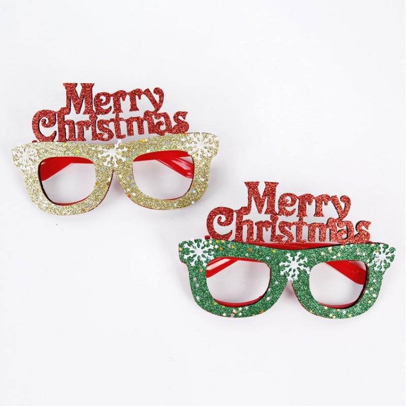 Christmas Creative Party Gathering Dress Up Glasses - EX-STOCK Canada