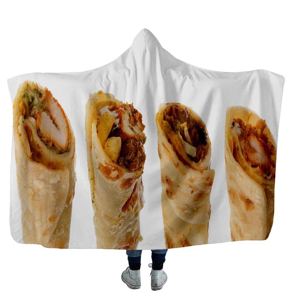 Couverture Taco Cape pour la maison Couverture pour enfants Couverture épaissieEX-STOCK Canada