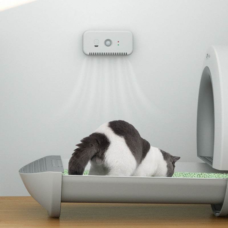 Smart Cat Litter Box Pet Deodorizer Pet Air Purifier - EX-STOCK Canada