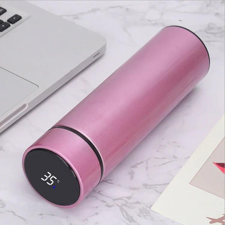 Intelligent 304 Stainless Steel Vacuum Water Cup Temperature Display Car Insulation Cup EX-STOCK Canada