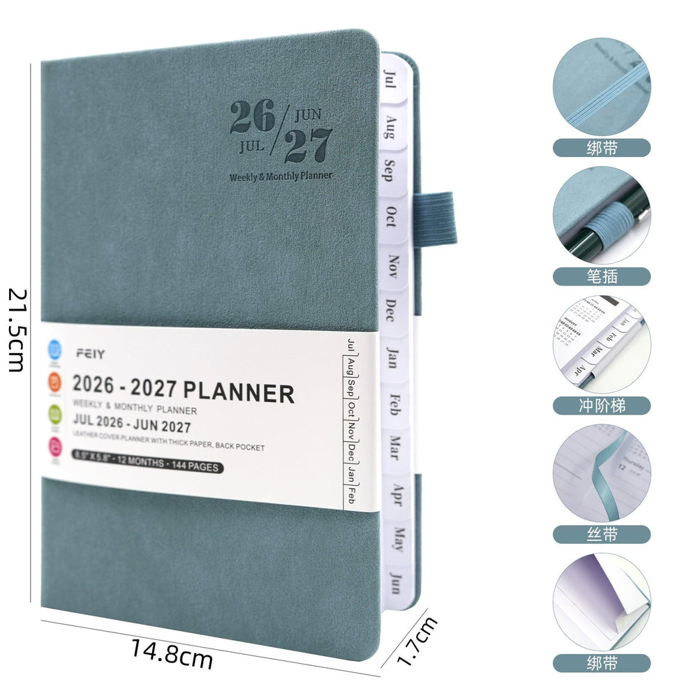 Carnet planificateur hebdomadaire d'anglais 2026-2027
