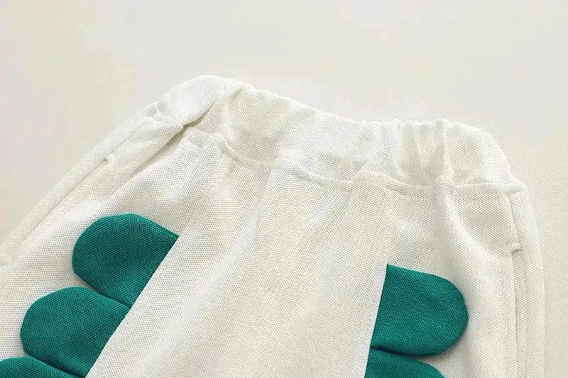 Baby Boy Three-dimensional Printing Fashionable Two piece Short sleeve polo shirt and Short - EX-STOCK Canada