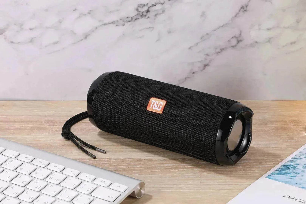Fabric Portable Creative With Card Holder Wireless Bluetooth Speaker - EX-STOCK Canada