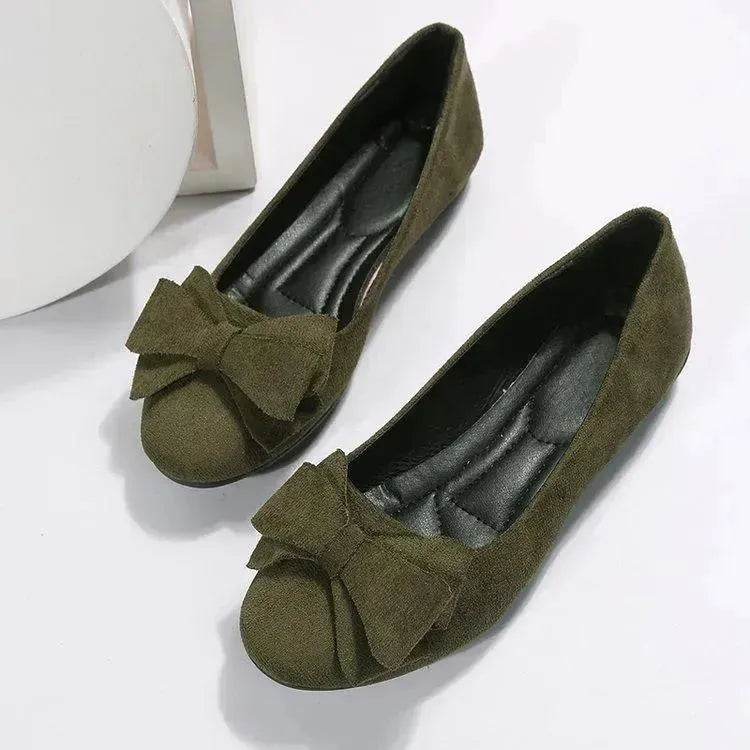 Fashion Bowknot Flats Shoes Casual Round Toe Loafers Cozy Shoes For Women - EX-STOCK Canada