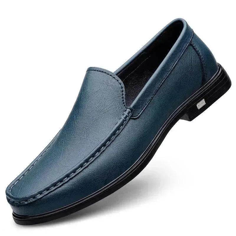 Fashion Cowhide Casual Loafers Men Business Shoe Office Shoe for Men Genuine Leather Shoe for Men - EX-STOCK Canada