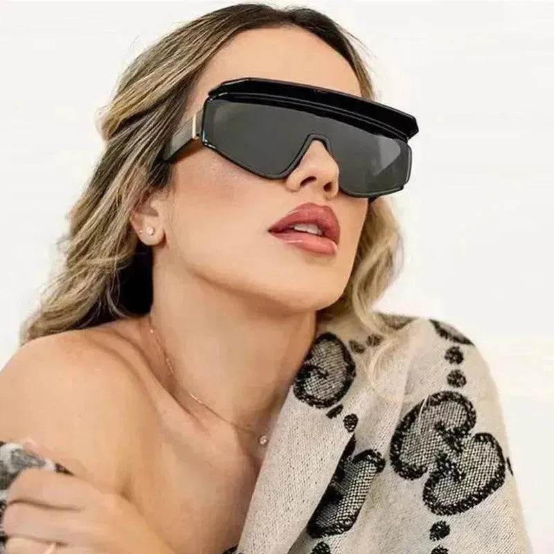 Fashion Square Brim Sunshade Sunglasses - EX-STOCK Canada