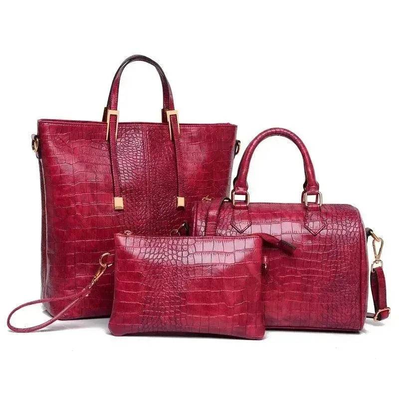 Fashion Three-piece Work Travel Women's handbag - EX-STOCK Canada
