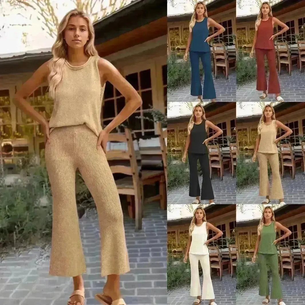 Fashion Women's Wear Knitted Jerkin - EX-STOCK CANADA