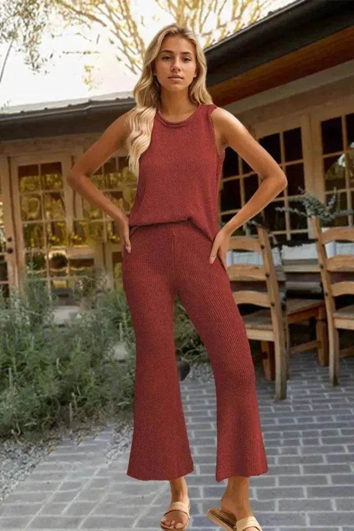 Fashion Women's Wear Knitted Jerkin - EX-STOCK Canada