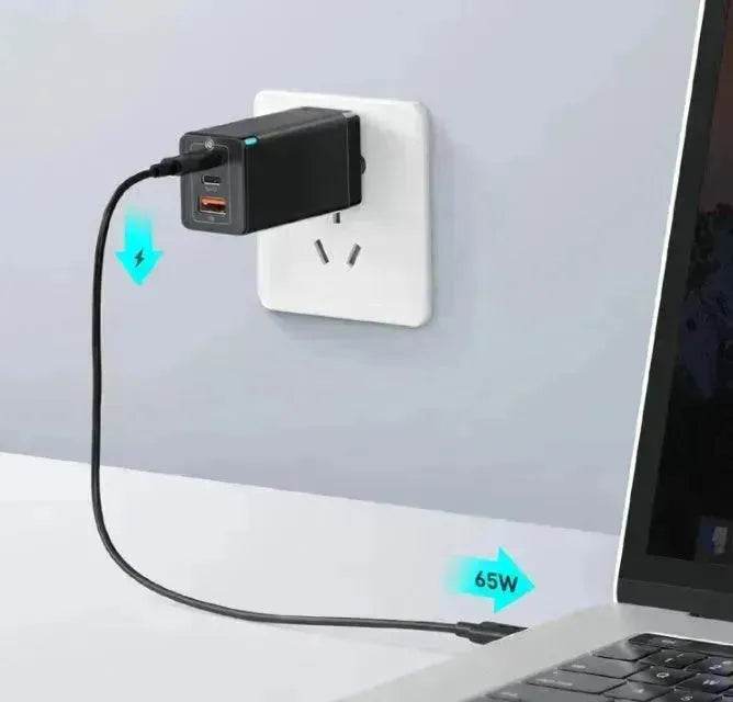 Fast mobile phone charger With USB and Type C port - EX-STOCK Canada