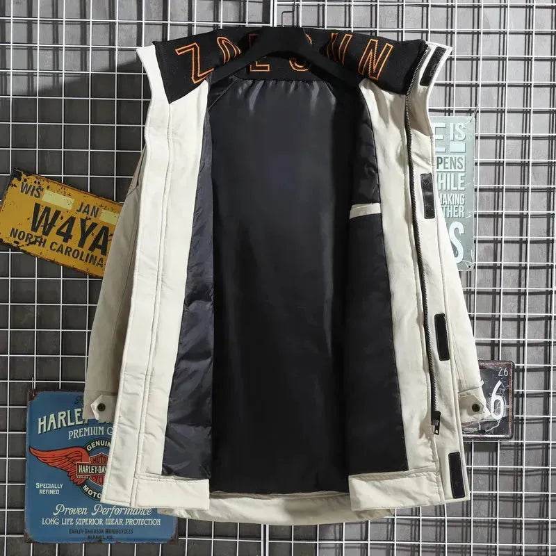 Fall Winter Mid length Work Down jacket men - EX-STOCK Canada