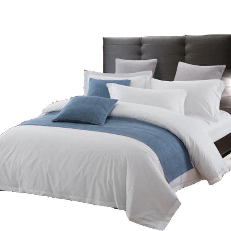 Hôtel Produit Textile Housse de Couette Simple Housse de Couette en Coton 60 Satin Couette Hôtel Thème LiterieEX-STOCK Canada