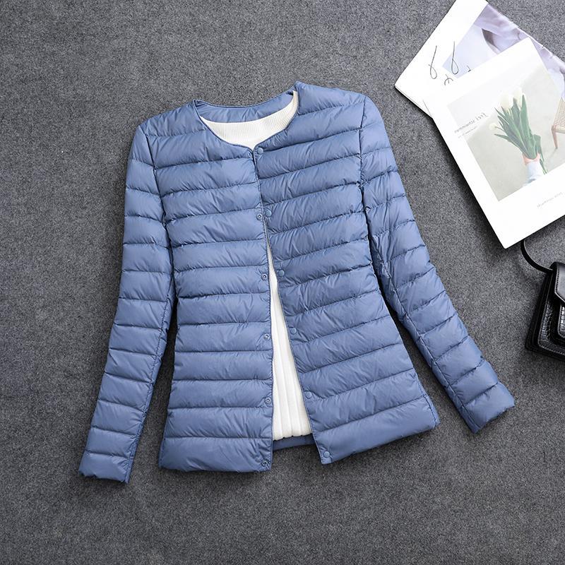 Chaqueta Térmica Ligera de Interior para Mujer con Cuello Redondo - EX-STOCK Canada