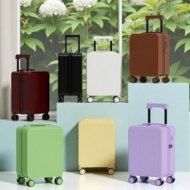 Men's And Women's Trolley Case Zipper Suitcase | EX-STOCK Canada