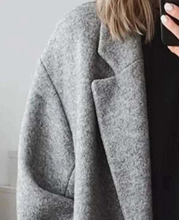 Buy Fall Winter long wool trench coat for women Cashmere trench coat - EX-STOCK Canada