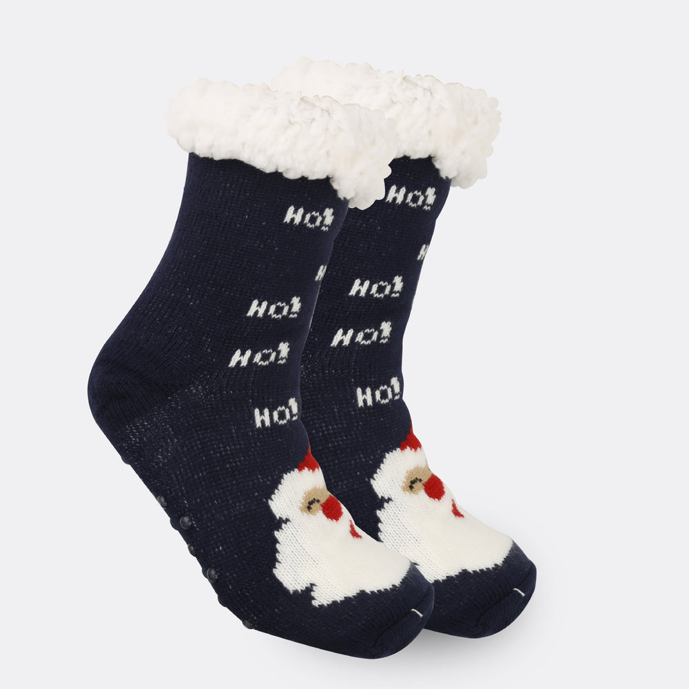 Christmas Women's Thickened Fleece-lined Room Socks EX-STOCK Canada