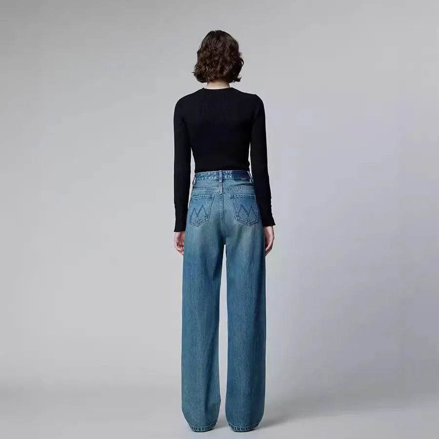 Fashion American Retro New Baggy Jeans Pant Women - EX-STOCK Canada