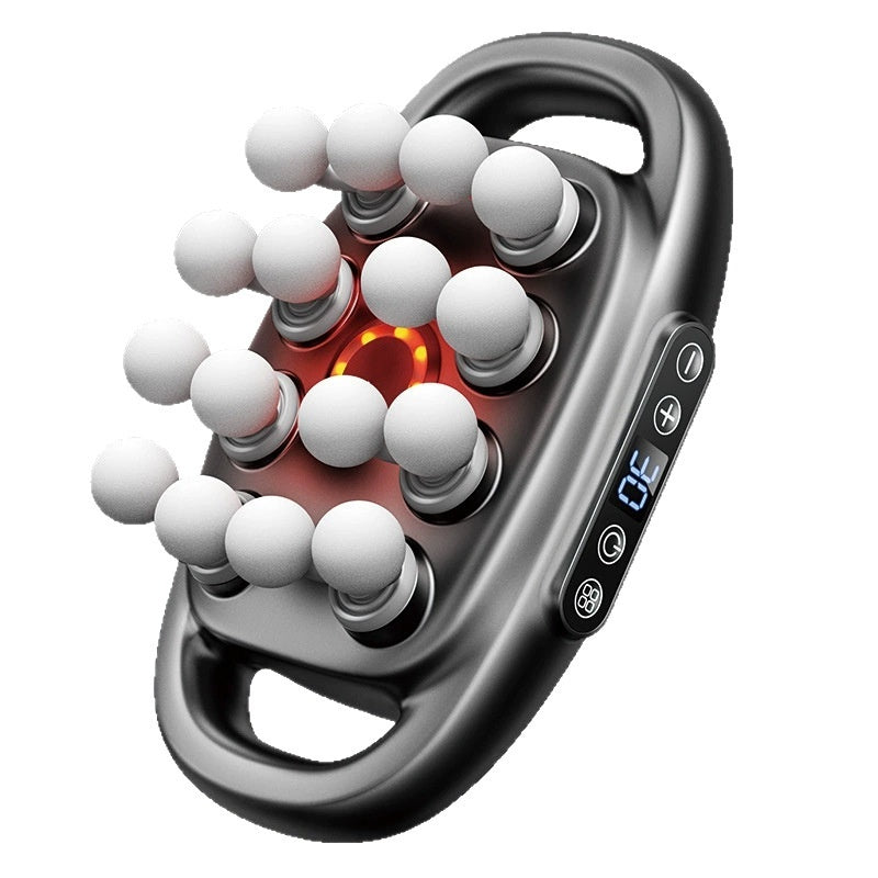 Muscle Relaxation Massager Multi-head Massage Gun Deep Tissue Body Fitness Muscle Electric Relax Massager For Back Shoulders Legs Foot 16 Heads EX-STOCK Canada