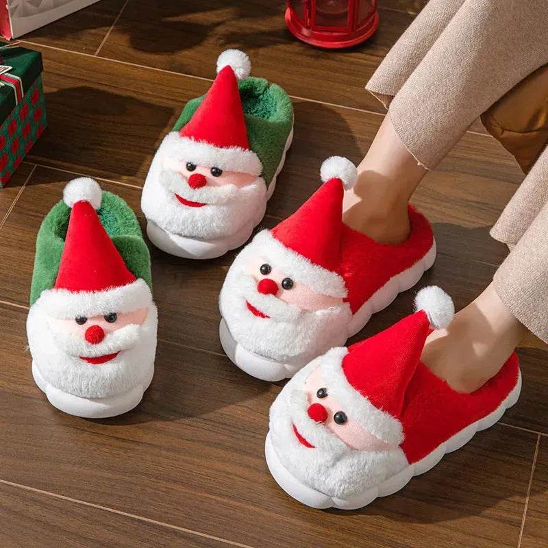 Santa Claus Home Thick-soled Non-slip Slippers - EX-STOCK Canada