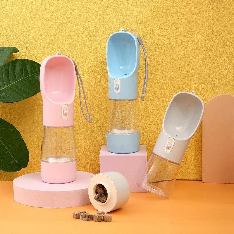 Pet Dog Water Bottle Feeder Bowl Portable Water Food Bottle Pets Outdoor Travel Drinking Dog Bowls Water Bowl For Dogs EX-STOCK Canada