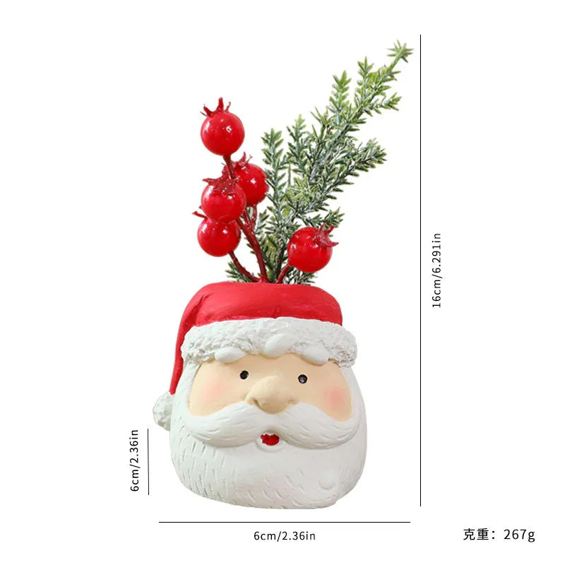 Resin Christmas Doll Santa Claus Snowman Decorations Ornaments EX-STOCK Canada